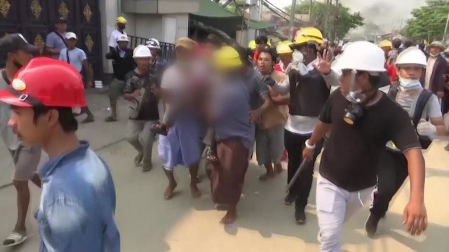 미얀마 수치 측 특사 유혈사태 계속되면 내전 발발할 수도 / YTN