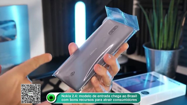Nokia 2.4- modelo de entrada chega ao Brasil com bons recursos para atrair consumidores