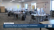 Valley schools heading back to in-person learning