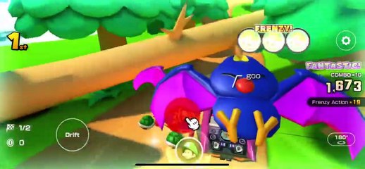 Mario Kart Tour - Mach 8 Kart Gameplay (Mario Tour Tier Shop Reward) #mariokart #mariokarttour