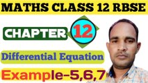 differential equations class 12 examples|class 12 maths chapter 12 rbse