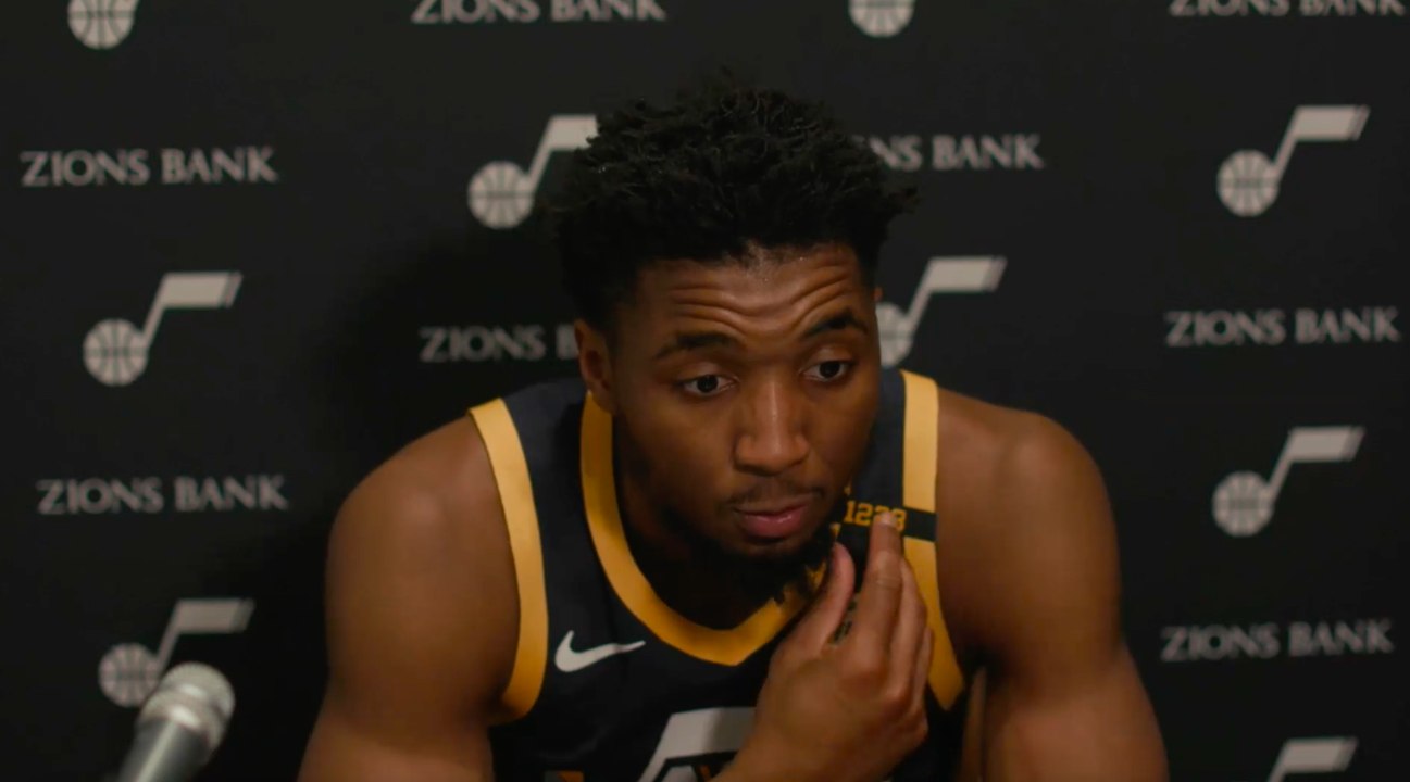 Donovan Mitchell Postgame Interview | Celtics vs Jazz