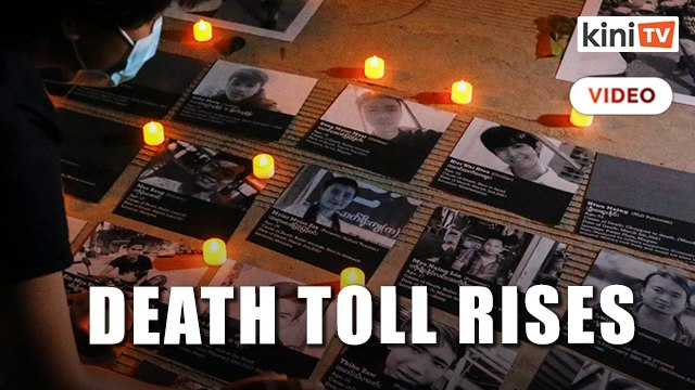 Myanmar’s dead rises, as firemen flee the country