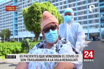 65 pacientes covid fueron trasladados a Villa Rebagliati