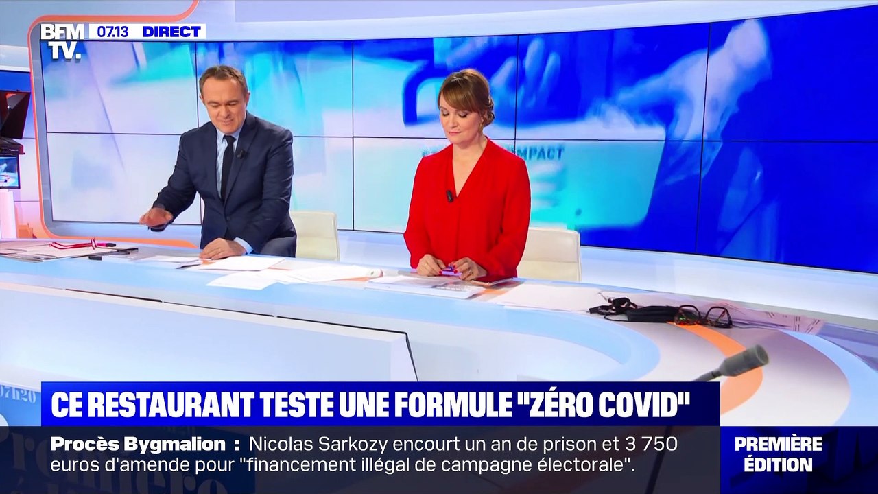 Ce restaurant teste une formule "zéro Covid" - 17/03