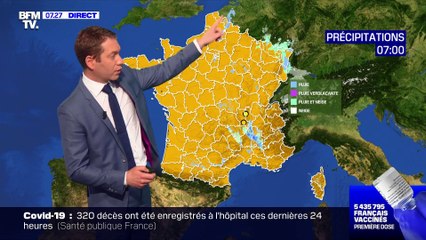 La météo pour ce mercredi 17 mars 2021