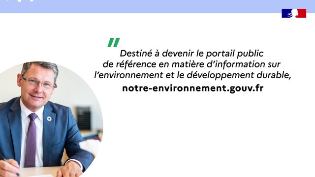 Le portail public de l’information environnementale