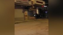 Son dakika... Restorana girmeye çalışan hırsızın suçüstü yakalandığı anlar kamerada