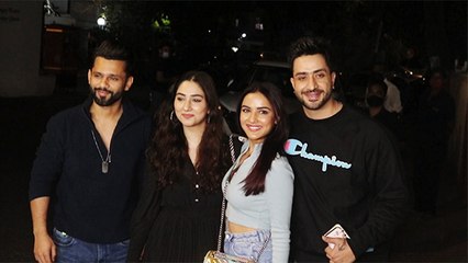 Télécharger la video: BB 14 Couples Aly Goni- Jasmin Bhasin, Rahul Vaidya- Disha Party Together