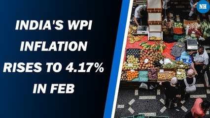 India's WPI inflation rises to 4.17% in Feb