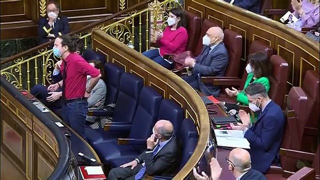 Iglesias, a Teodoro García Egea: Ustedes no les llegan a la suela de los zapatos a los comunistas españoles. Hablan de libertad, pero para ustedes es que los ricos no paguen impuestos. Su proyecto político es destruir la libertad