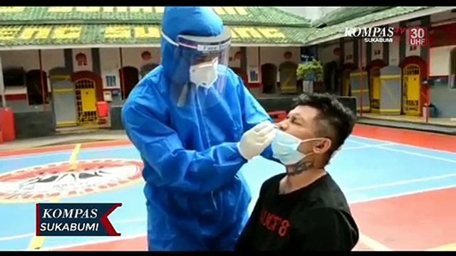 200 Warga Binaan Dan Petugas Lapas Tes SWAB PCR