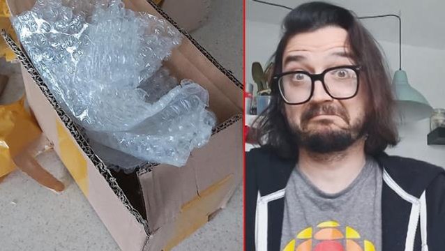 Genç adam, Çin'den gelen kargonun içinden çıkan üç kafalı ördek yavrusunu görünce gözlerine inanamadı