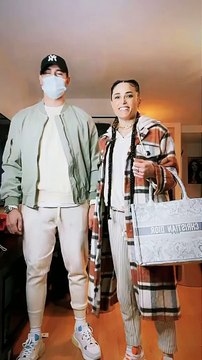 Capucine Anav et son amoureux Victor, complices sur Instagram.