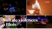 Blois subit une nuit de violences urbaines après un accident de voiture
