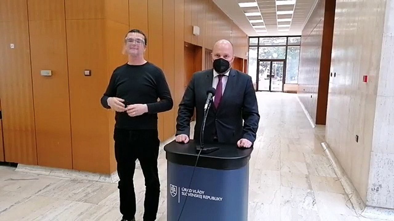 ZÁZNAM: Brífing ministra obrany J. Naďa po rokovaní Vlády SR