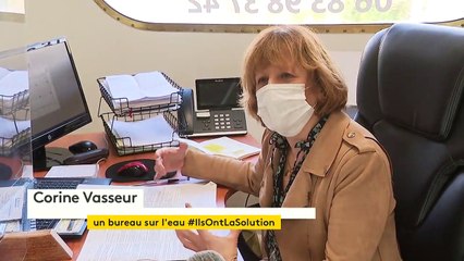 Dans le Pas-de-Calais, le succès d'une péniche aménagée en coworking