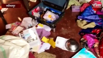 गांव में चोरों ने मचाई धमाचौकड़ी...