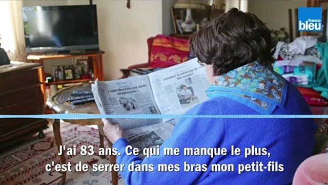 Ce qui me manque le plus, c'est de serrer mon petit-fils dans mes bras