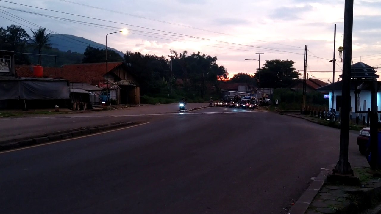 Train Misses Motorcycle by Inches at Level Crossing