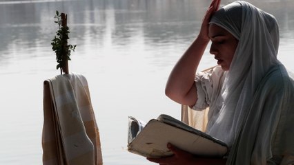 Iraq’s Mandaeans celebrate baptism feast