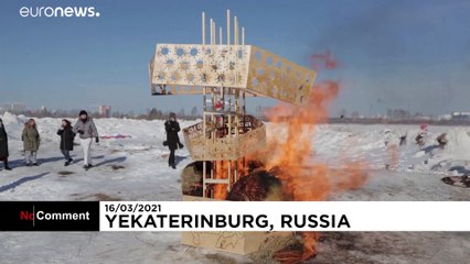 Russie : célébrations pour Maslenitsa, le carnaval orthodoxe slave