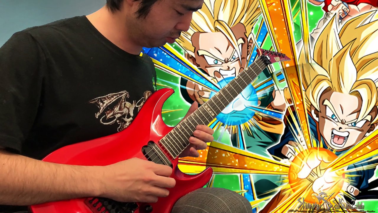 Dragon Ball Z Dokkan Battle Ost Guitar Cover Ssj Trunks And Ssj Goten Theme Video Dailymotion 7449