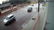 Vítima e motociclista deslizam por alguns metros após atropelamento na Rua Minas Gerais