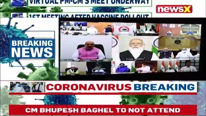 PM-CM Key Covid Meet Underway 1st Meeting After Vaccine Rollout NewsX