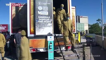 Çanakkale destanı mobil müzede