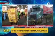 Precio de frutas se dispara tras paro de transportistas