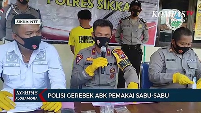 Polisi Gerebek ABK Pemakai Sabu-Sabu