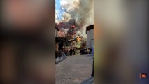 Artvin'de köyde başlayan yangın 50 eve sıçradı