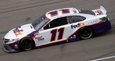 Denny Hamlin wins Busch Pole for Atlanta Motor Speedway