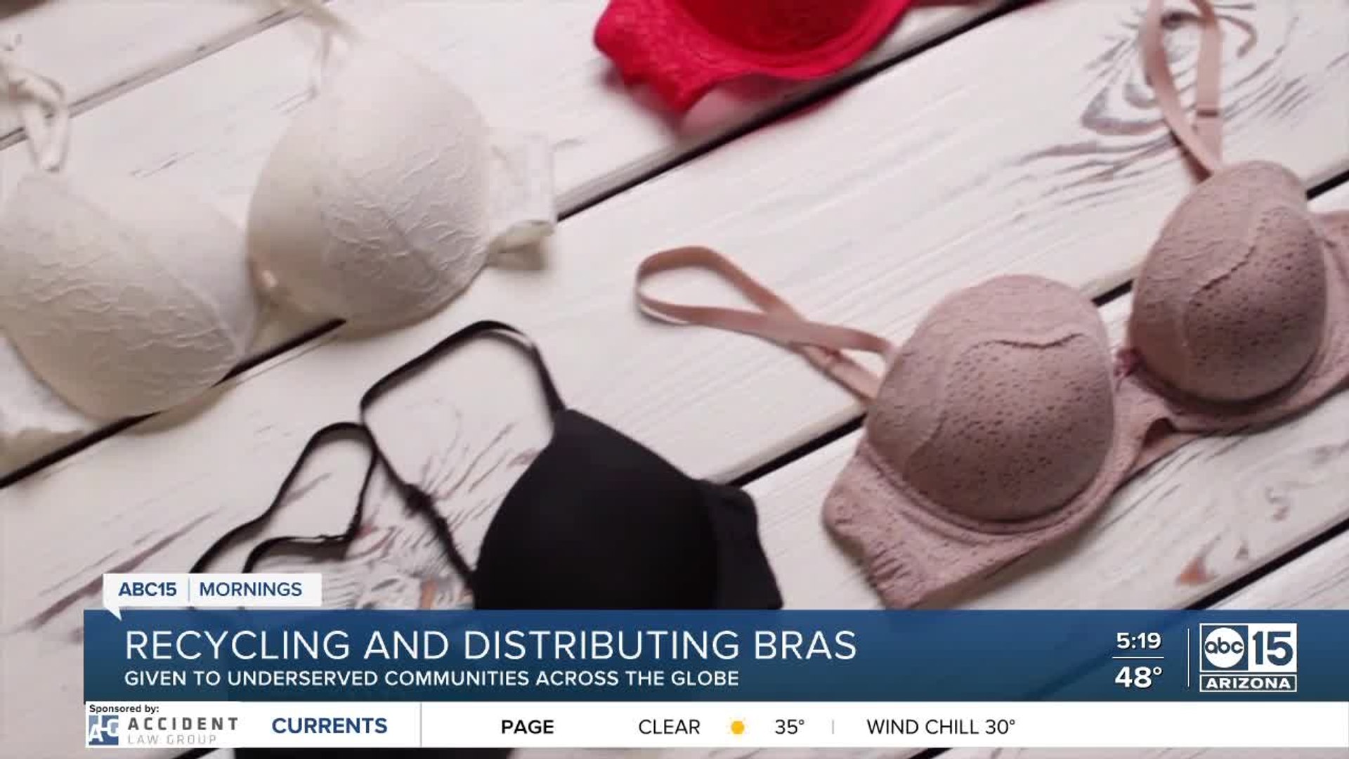 Recycling and distributing bras to women in need - video Dailymotion
