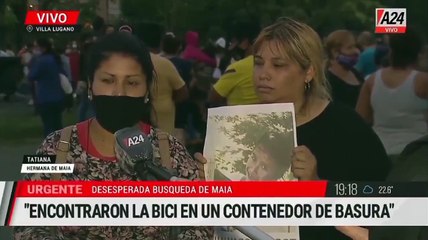 "¿Cómo se llama el intendente?": la pregunta que Viviana Canosa le hizo a la familia de Maia, desaparecida en Lugano