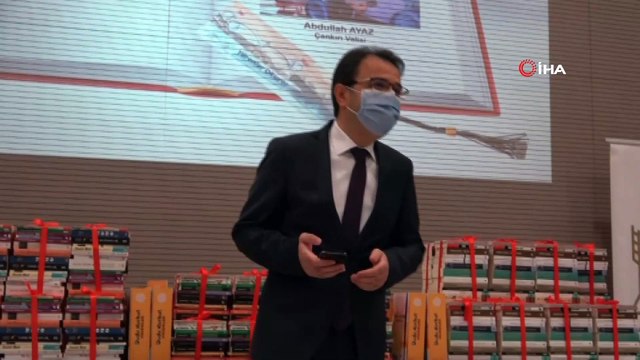 Çankırı'da 'Yarenler Okuyor' projesi kapsamında kitap okuma seferberliği başladı