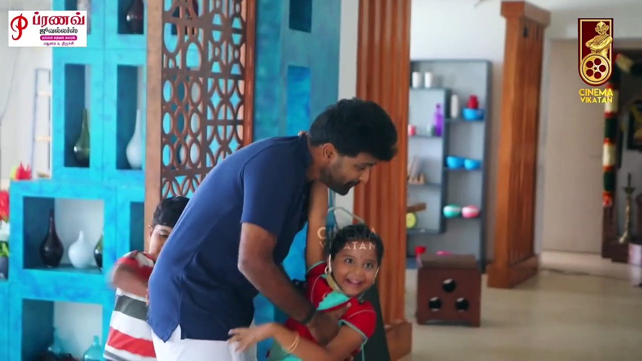 Abhiyum Naanum Kids First time Interview