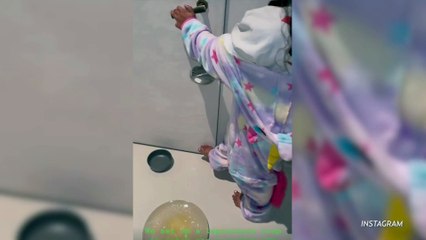 Kim Kardashian's Kids Create Elaborate Leprechaun Trap For St. Patrick’s Day - Video