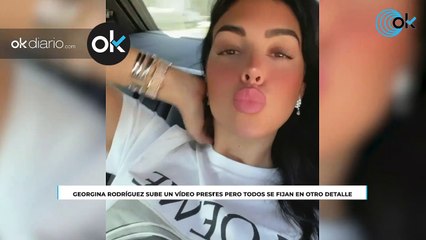 Georgina Rodríguez sube un vídeo presumiendo de pendientes pero todos se fijan en otro detalle