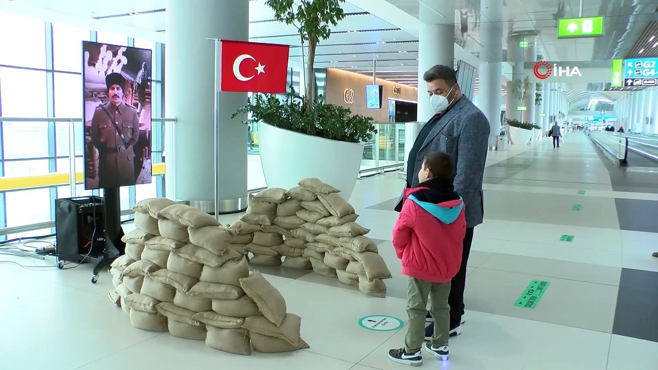 İstanbul Havalimanı’nda Çanakkale Zaferi için özel proje