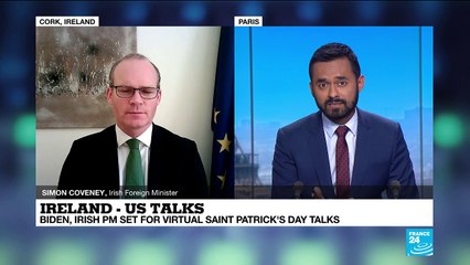 Biden, Irish PM set for virtual Saint Patrick's Day talks