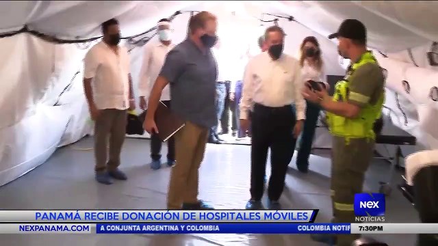 Panamá recibe donación de hospitales móviles - Nex Noticias
