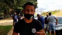 Motorista de App participam de manifestação