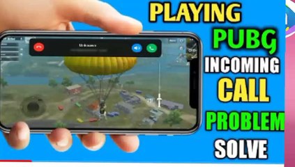 pubg khelte samay kisi ka call nhi aayega new trick 2021 | pubg khelte time call problem solve