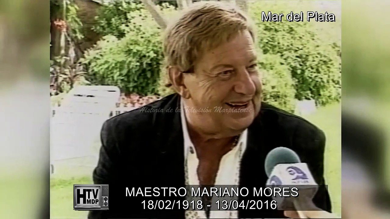 ENTREVISTA CANAL 10 MAESTRO MARIANO MORES MAR DEL PLATA 18-02-2000