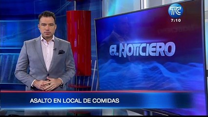 Violento asalto en Quito fue grabado por cámaras de seguridad