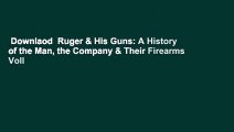 Downlaod  Ruger & His Guns: A History of the Man, the Company & Their Firearms Voll