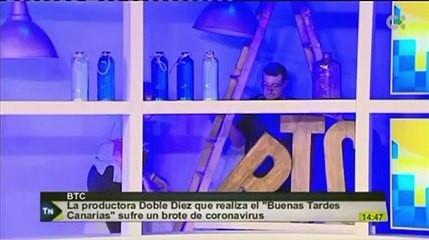 Anuncian un brote de Covid en una de las productoras de Televisión Canaria