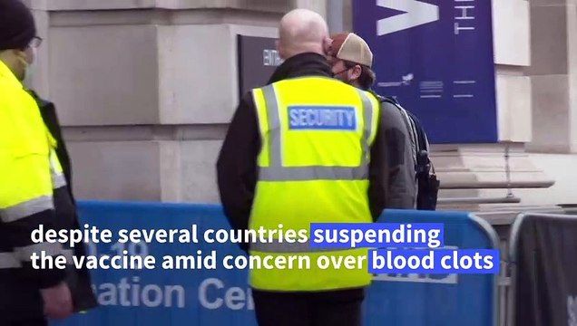 Londoners unconcerned over AstraZeneca blood clot fears